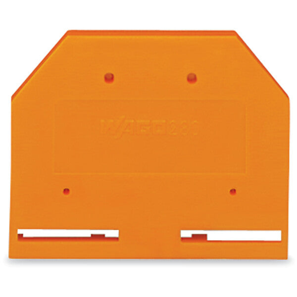 WAGO Abschlußplatte orange 280-302
